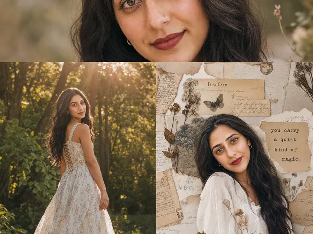 Nostalgic Vintage Collage Portrait preview image 1