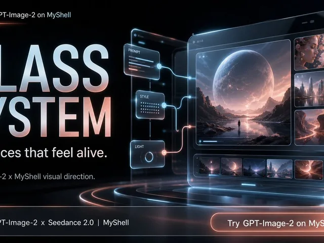 Futuristic Glass UI Promo Banner preview image 1