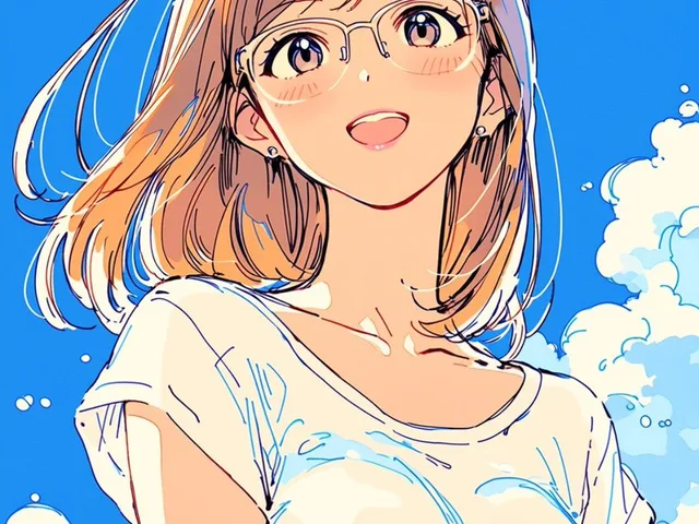 Summer Anime Girl Portrait preview image 1