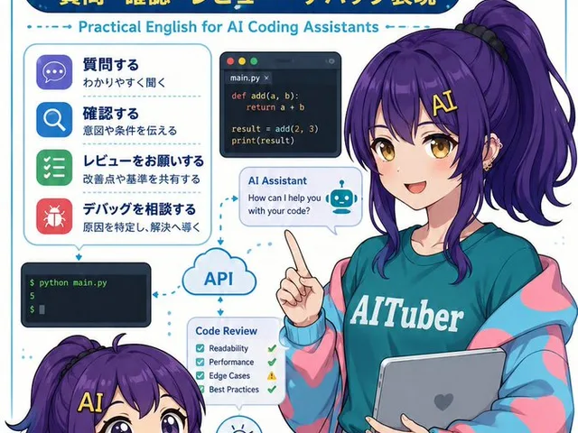 AI Coding English Learning Poster preview image 1