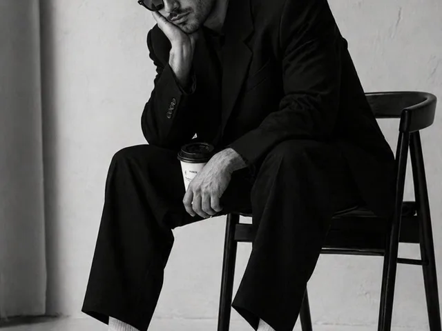 Minimalist Monochrome Fashion Portrait preview image 1