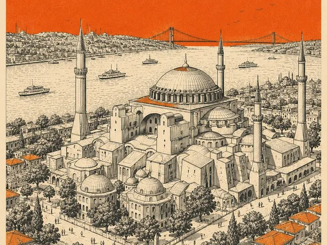 Retro Mid-Century Travel Poster preview image 1