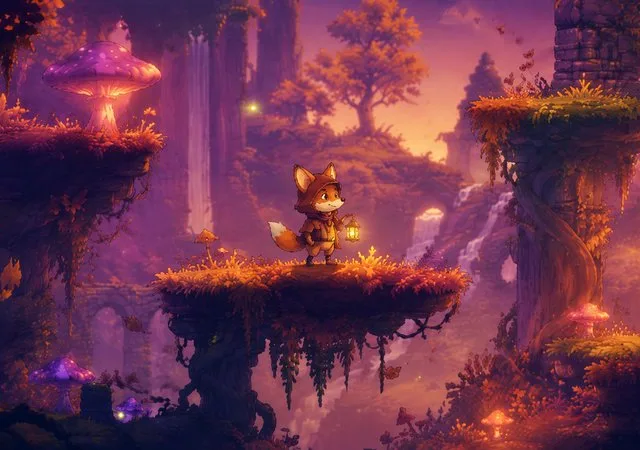 Mystic Ruins Platformer Screenshot preview image 1