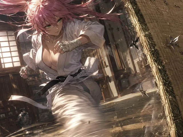 Anime Dojo Shuriken Kick preview image 1