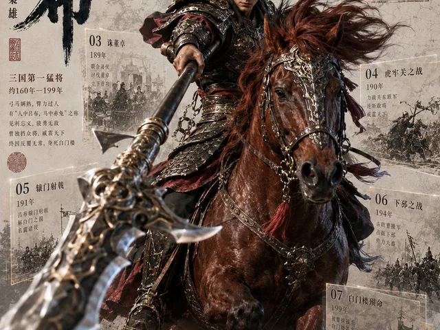 Lü Bu Historical Warrior Poster preview image 1
