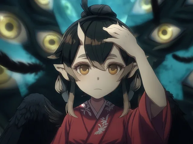 Censored Tengu Girl Among Eyes preview image 1