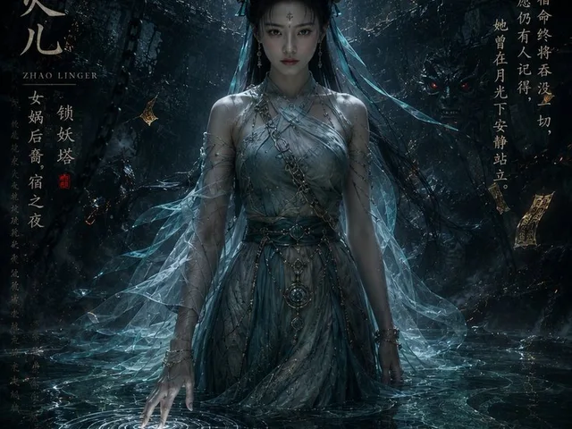 Dark Eastern Fantasy Zhao Ling'er Poster preview image 1