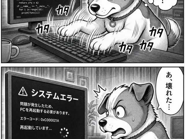 Dog Programmer Manga Comic preview image 1
