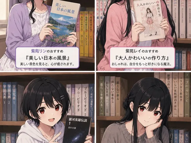 Four-Panel Anime Book Recommendations preview image 1