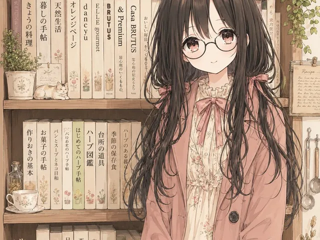 Faceless Cottagecore Anime Girl preview image 1