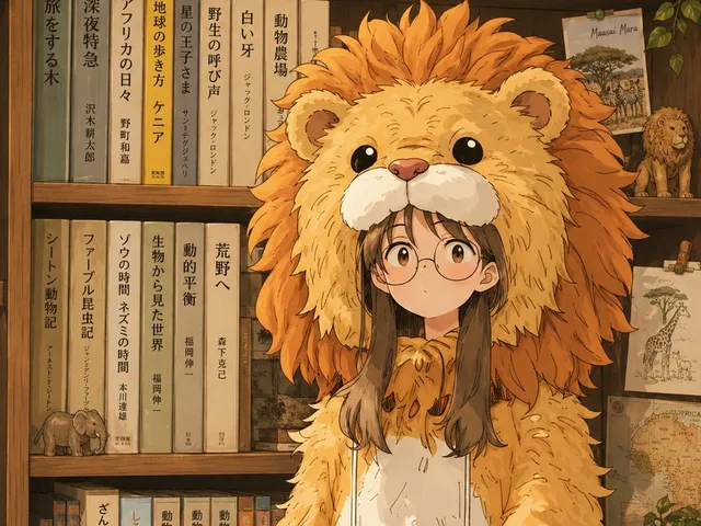 Anime Lion Costume Safari Study preview image 1