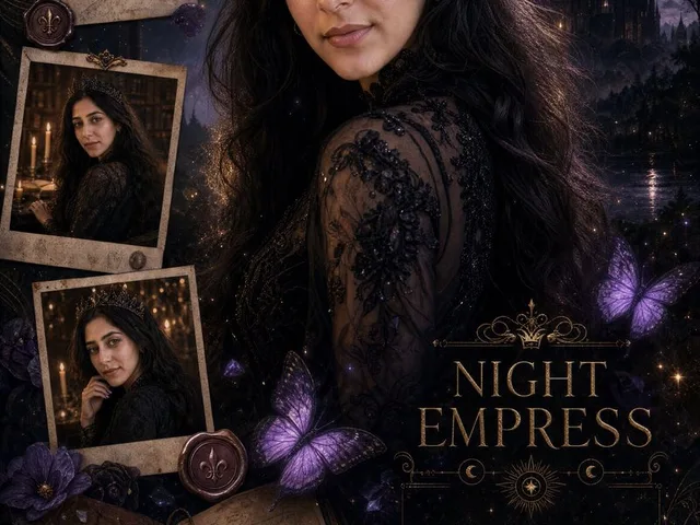 Night Empress Digital Collage preview image 1