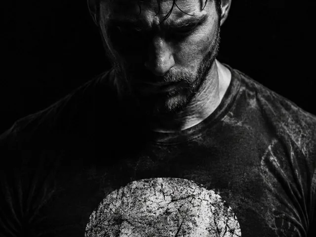 Gritty Chiaroscuro Noir Portrait preview image 1