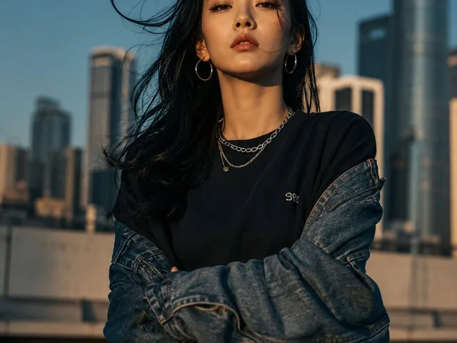 Urban Urban Fashion Cinematic Portrait preview image 1