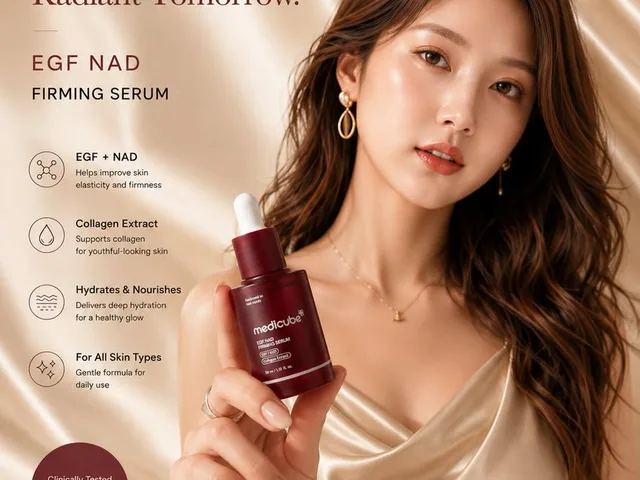 Luxury Skincare Advertisement Poster preview image 1