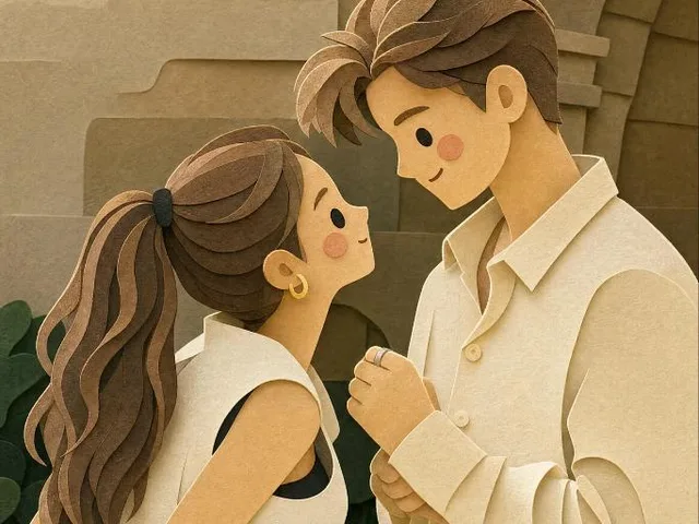 Layered Paper-Cut Style Illustration preview image 1