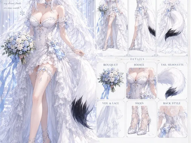 Shirakami Fubuki Bridal Sheet preview image 1