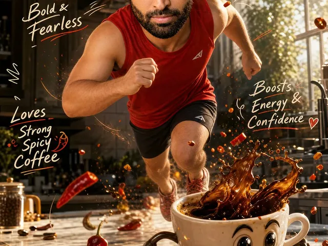 Aries Spicy Coffee Runner Poster preview image 1
