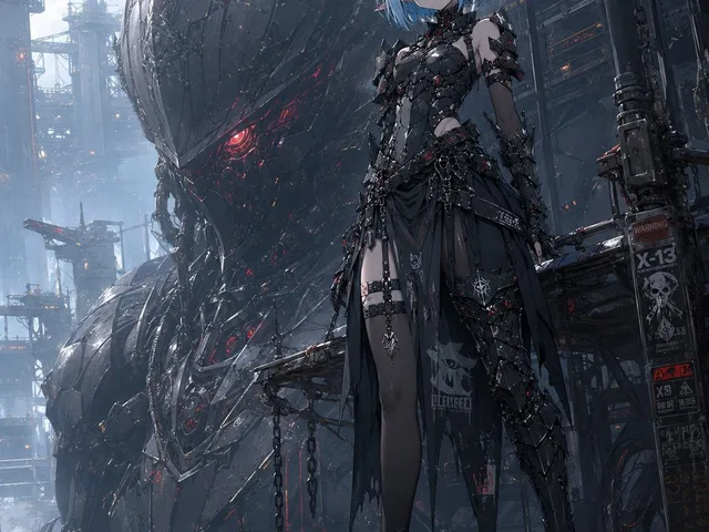 Cyberpunk Elf and War Machine preview image 1