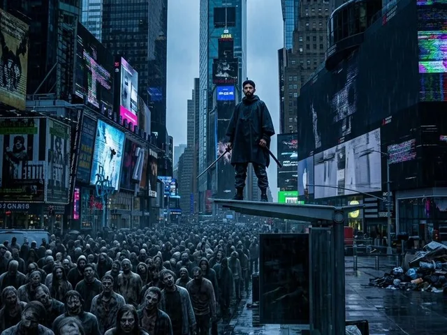 Post-Apocalyptic Times Square Horde preview image 1
