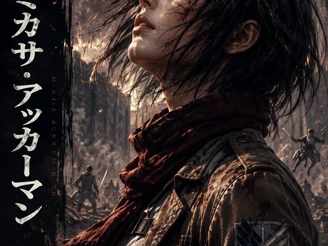 Dark Fantasy Anime Character Poster preview image 1