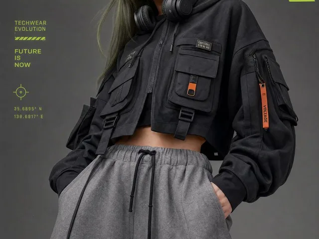 Techwear Tech High-Fashion Editorial preview image 1