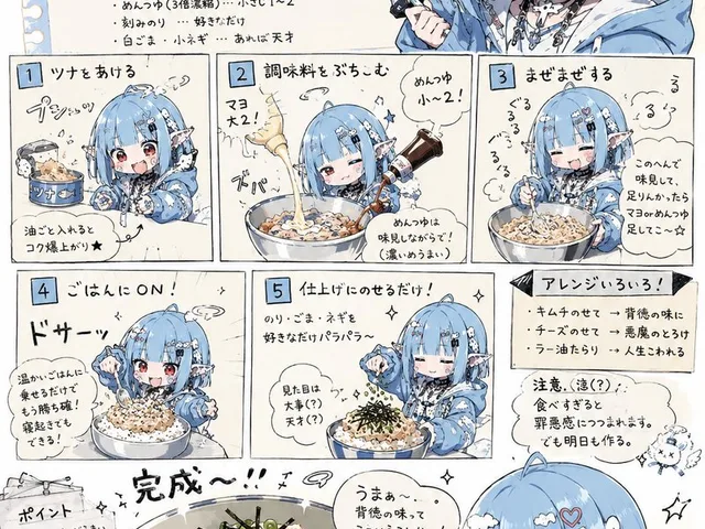 Manga Recipe Illustration Generator preview image 1