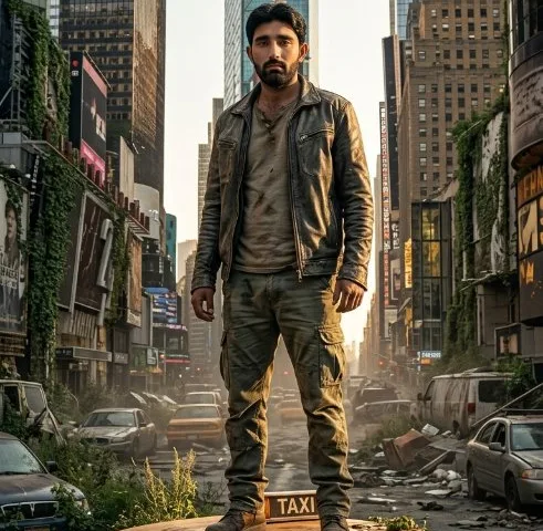 Post-Apocalyptic Taxi Survivor preview image 1