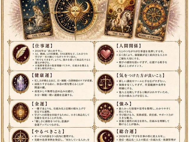 Ornate Japanese Tarot Fortune Certificate preview image 1