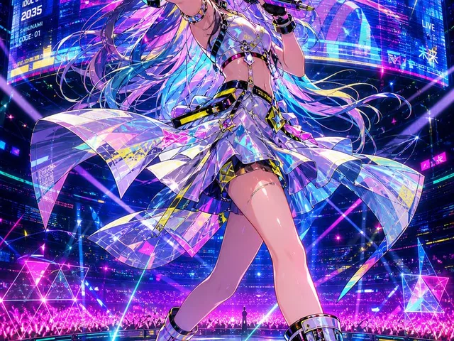 赛博朋克未来偶像演唱会 preview image 1
