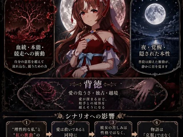 哥特式动漫象征主义信息图 preview image 1