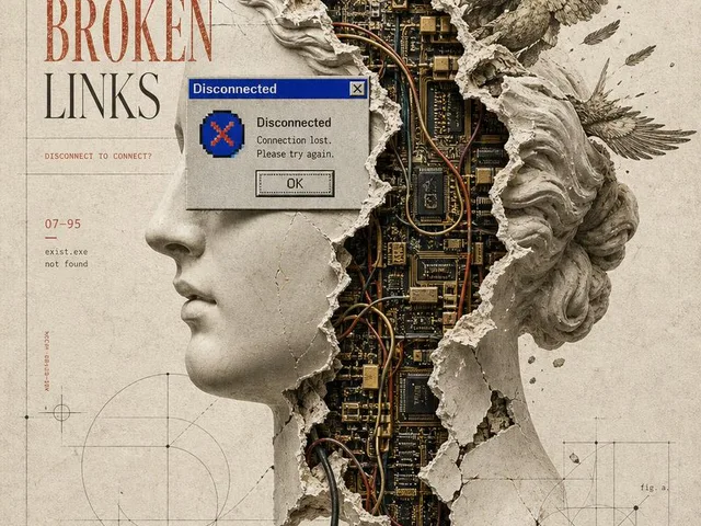 Broken Links Cybernetic Bust Poster preview image 1