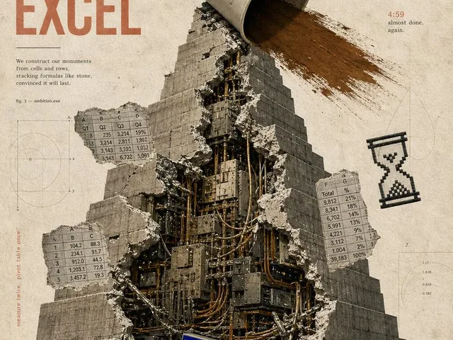 Building Pyramids in Excel Poster preview image 1