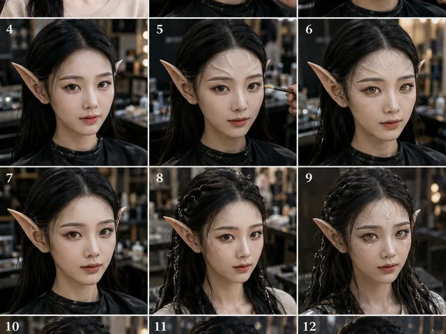 Elf Warrior Transformation Collage preview image 1