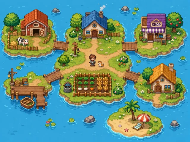 舒适的像素农场岛村 preview image 1