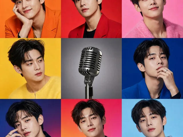 Korean Celebrity Style Collage Poster preview image 1