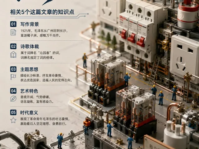 Chinese Poem Electrical Diorama Poster preview image 1