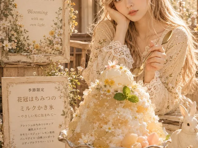 Dreamy Flower Crown Shaved Ice Café preview image 1
