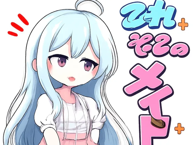 Censored Anime Maid Sticker preview image 1