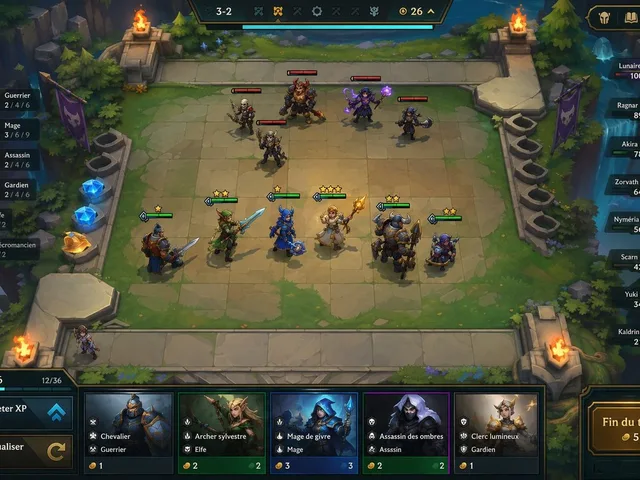 Fantasy Auto-Battler Gameplay UI preview image 1