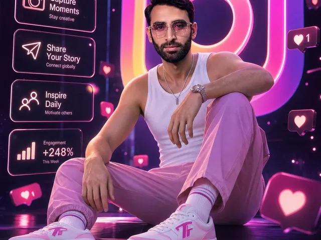 Neon AI Creator Poster preview image 1