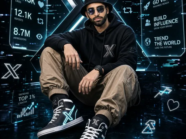 Futuristic AI Creator Poster preview image 1