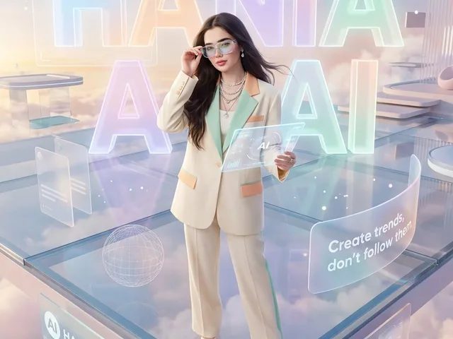 Pastel Luxury AI Branding Poster preview image 1