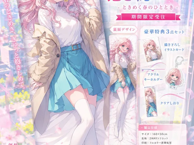 Anime Dakimakura Preorder Poster preview image 1