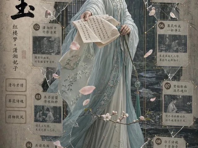 Lin Daiyu Period Drama Poster preview image 1