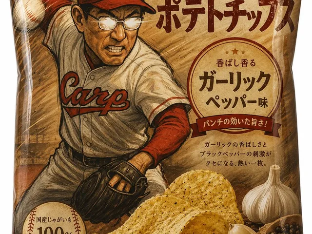 Baseball Garlic Pepper Chips Bag preview image 1