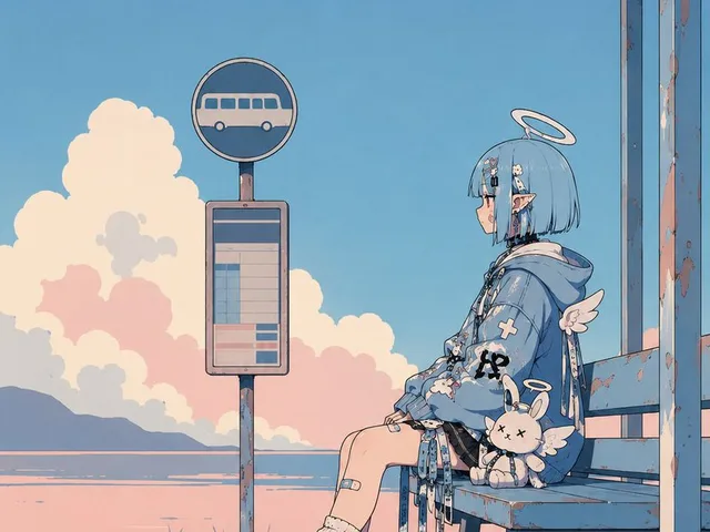 Minimalist Retro Anime Template preview image 1