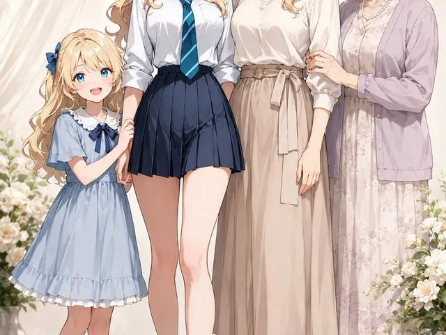 Four-Generation Family Portrait Prompt preview image 1