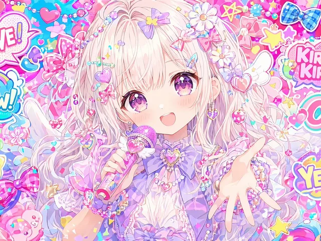 Maximalist Kawaii Angel Sticker Collage preview image 1