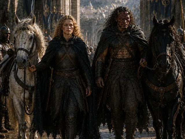 Barbarian Fantasy City Gate Procession preview image 1